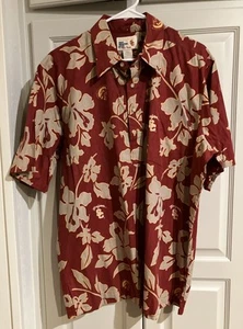 Camisa Hawaiana Reyn Spooner XL Ropa Exclusiva USC Troyanos Pullover Rojo - Imagen 1 de 7