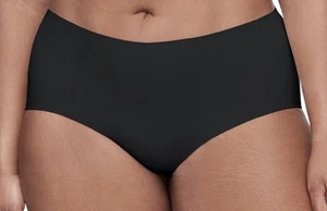 WARNERS Smooth It Over Black Modern Brief Panty Womens Sz M 6 L 7 XL 8 2XL 9 - Picture 1 of 8