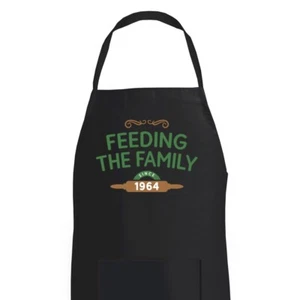 60th Birthday Apron Gift White For Mens Womens Present Baking Cooking BBQ Gift - Picture 1 of 8