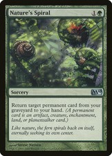1x FOIL Nature's Spiral MTG M10 No196 Magic 2010 NM/Unplay English UC card X1