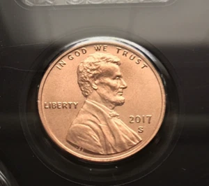 2017 S ENHANCED LINCOLN CENT IM MÜNZWURF AUS DEM 225TH ANNIVERSARY SET - Bild 1 von 2
