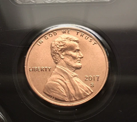 2017 S ENHANCED LINCOLN CENT IN COIN FLIP FROM THE 225TH ANNIVERSARY SET Cover