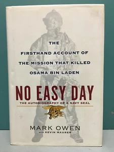 "No Easy Day" by Mark Owen 1st/1st HC/DJ 2012 Navy SEALs, Osama bin Laden raid - Bild 1 von 16