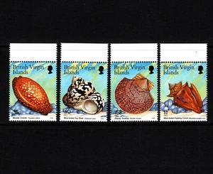 Set conchiglie marine OPC 1999 Isole Vergini Sc#915-918 MNH 49696a - Foto 1 di 1