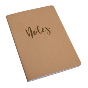 Booklet "Notes", kraft, A5, 60 Blatt, liniert, 80g/m² - Picture 1 of 5