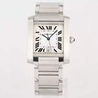 Cartier Tank White Automatic Mens Used Watch   W51002Q3