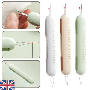 2 in 1 Needle Threader Seam Ripper,Needle Threading andSeam Kit Seam RipperTool. - Picture 1 of 15