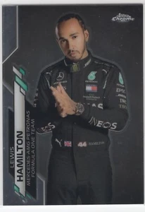 2020 Topps Chrome Lewis Hamilton #1 F1 Formula 1 Mercedes - Picture 1 of 2