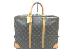 Auth Louis Vuitton Monogram Porte Documents Voyage Business bag 0H050010n"