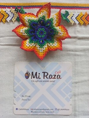 #Collar Flor de Loto,#CafeMiRaza,#MiRazaLLC - Image 1 of 4