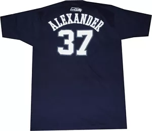 Shaun Alexander Seattle Seahawks Reebok Oversized T Shirt new tags Medium - Picture 1 of 4