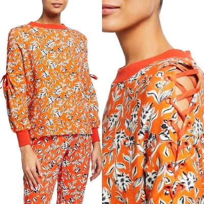 Sudadera con cordones Alice & Olivia Charlotte Free Swinging Sienna Foto 1 de 4