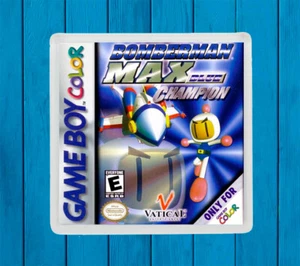 BOMBERMAN MAX BLUE CHAMPION NINTENDO GAMEBOY COLOR FRIDGE MAGNET IMAN NEVERA - Imagen 1 de 1