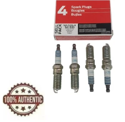 Juego de 4 nuevas bujías de iridio originales Motorcraft para Ford Focus 2012-2018 Foto 1 de 2