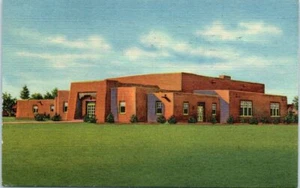 1950s New Mexico Postcard University of NM Albuquerque Students Union Building  - Picture 1 of 2
