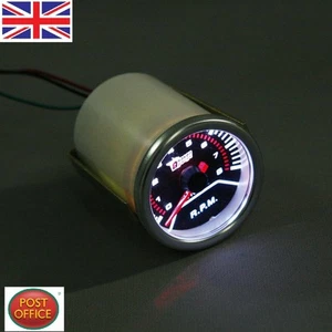 Auto 2" 52mm Universal LED Rev Inter Tachometer Tacho-messgerät - Bild 1 von 1