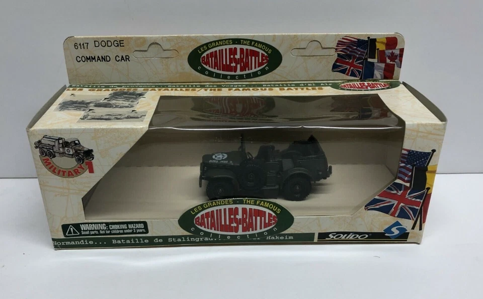 Solido Famous Battles Collection DODGE Command Car diecast 6117 - Image 1 of 4