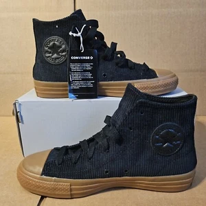 Converse Chuck Taylor All Star Pro hohe Schuhe schwarz/gummi 6 Herren 8 Damen - Bild 1 von 8
