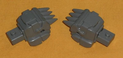 original G1 Transformers PREDAKING R+L FIST parts lot Divebomb Rampage - Image 1 of 2