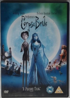CORPSE BRIDE - JOHNNY DEPP - TIM BURTON - REG 2 DVD - Image 1 of 2