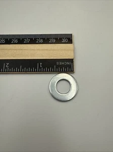 zinc plated steel 3/8” washer bag of 25 - Imagen 1 de 4