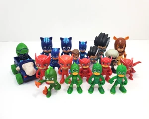 PJ Masks Lot of 19 Action Figures Toys Cat Boy Romeo Gekko Owlette Luna Girl - Picture 1 of 5