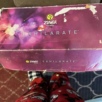 Zumba Exhilarate Fitness Set: 5 DVDS, Guide, Sticks, bonus Yoga DVD - Image 1 of 4