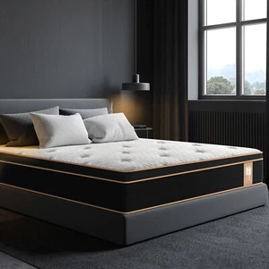 BedStory 10/12/14 Inch Gel Infused Hybrid Memory Foam Mattress Pocket Coils USA - Picture 1 of 16