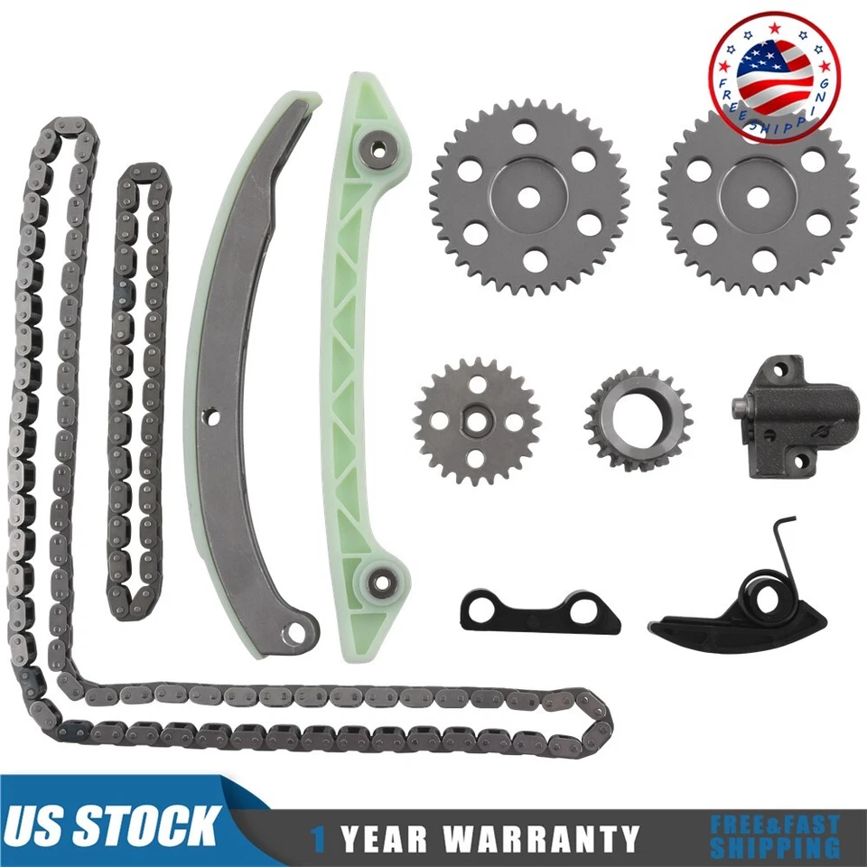 Kit de cadena de distribución para Ford Focus Ecosport Transit Connect 2005-2011 Mazda 3 2,0 L Foto 1 de 4
