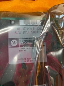 Allen Bradley 1771-IA PLC Input Module 120VAC 8 Point NEW - Picture 1 of 6