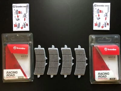 2 X Brembo Rennbremsbeläge vorn 07BB37SR für Motorräder siehe Fahrzeugliste - Bild 1 von 4