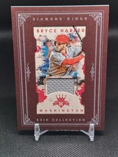 2016 Panini Diamond Kings Bryce Harper DK Mini Framed Material Set #d 33/49