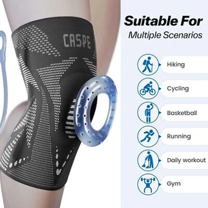 Caspe Knee Braces for Arthritic Knees Knee Brace for Meniscus Tear Knee Sleeves - Picture 1 of 17