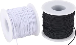 Stretchy String for Bracelets, 2 Rolls 0.8Mm,1 Mm,1.2Mm,1.5Mm,330 Feet Sturdy El - Picture 1 of 12