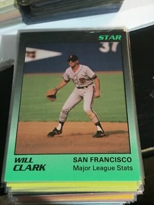Will Clark 1989 Star Company #3 giants! wc22