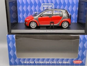 Modellini auto 1:18 Kyosho Smart Forfour rosso in confezione originale - Foto 1 di 10