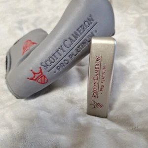 SCOTTY CAMERON PRO PLATINUM NEWPORT MID SLANT 34in Putter RH With H/C F/S - Picture 1 of 10
