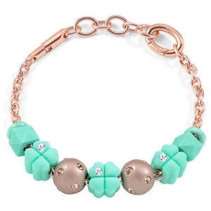 Morellato Colours 7 Tropfen Gummi Kleeblatt Kristalle Componible Armband - Bild 1 von 2