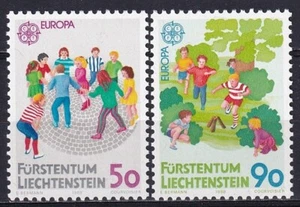 Liechtenstein 1989 Yvert #901/02 Europe CEPT NUOVO DI ZECCA in perfette condizioni - Foto 1 di 1