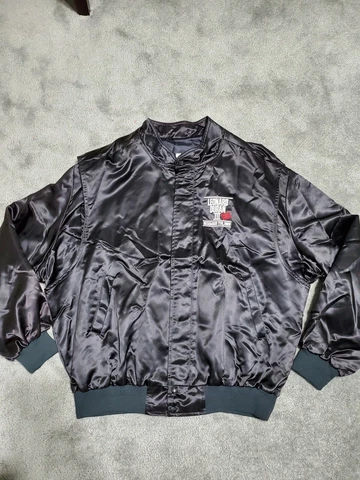 Vintage Satin Jacket SUGAR RAY Leonard DURAN III The Mirage Casino MAP Size 3XL Cover