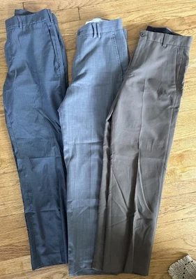 Lote de pantalones de vestir para hombre 30x30 Foto 1 de 4