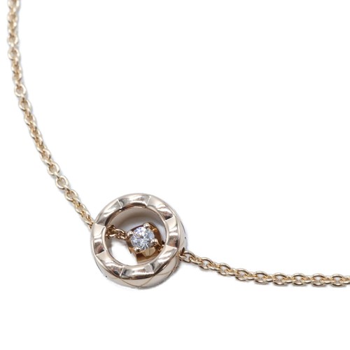 Bracciale Chanel J12368 750 1P Diamante Coco Crush Oro Rosa Donna