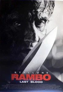 Rambo - Last Blood - Sylvester Stallone - Filmposter 37x53cm gerollt - Picture 1 of 1
