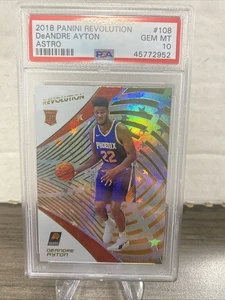 2018-19 Panini Revolution Astro DeAndre Ayton #108 PSA 10 GEM MT Rookie RC - Picture 1 of 2