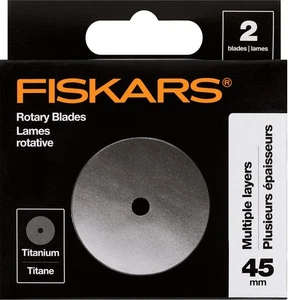 Fiskars Titanium Rotary Blades 45mm 2/Pkg- - 1065948 - Bild 1 von 1