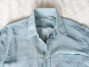 Men's, Cerutti Linen Shirt. Large 23. 5"ptp. Excellent Condition - Picture 1 of 7