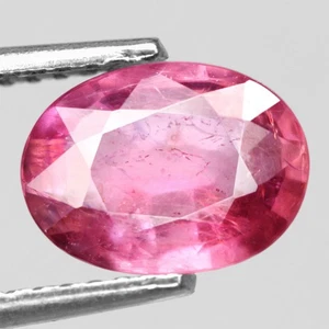 1.75Ct. Natural Gemstone Ruby Reddish Pink Oval Normal Heated Tanzania Ravishing - Picture 1 of 7