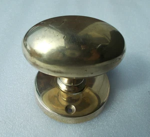 Türgriff Knauf Einsteckschloss Vintage Messing Ref 104A (VERSANDKOSTENFREI UK) - Bild 1 von 8