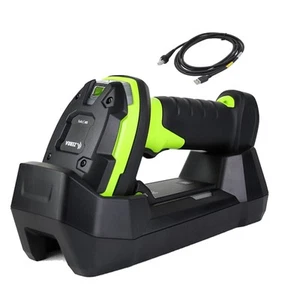 Zebra LI3678-SR3U4210S1C Ultra-Rugged Cordless 1D USB Barcode Scanner w/ Cradle - Bild 1 von 9