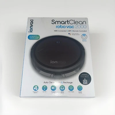 New In Box Ionvac SmartClean Robovac 2000 Vacuum Cleaner App/Remote Controlled - Image 1 of 4